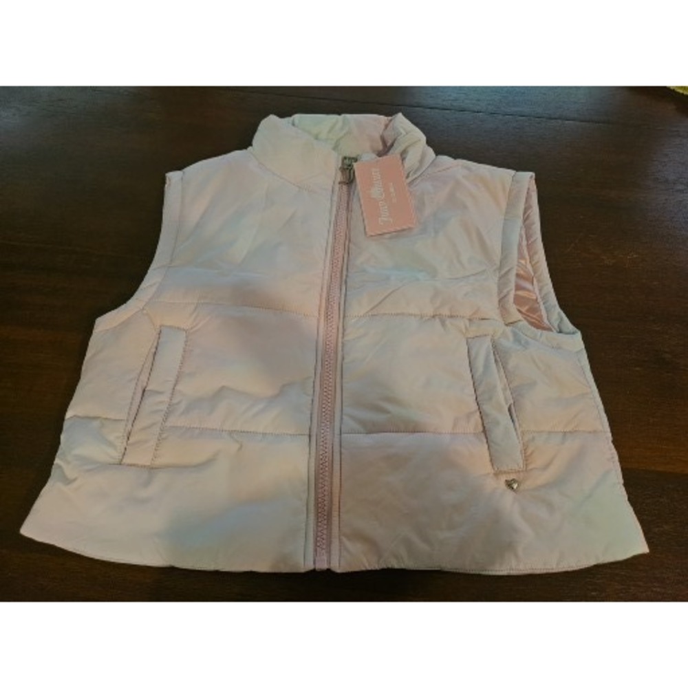 Juicy Couture Rainbow Cloud Puffer Vest